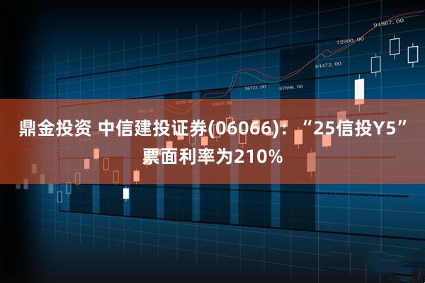 鼎金投资 中信建投证券(06066)：“25信投Y5”票面利率为210%